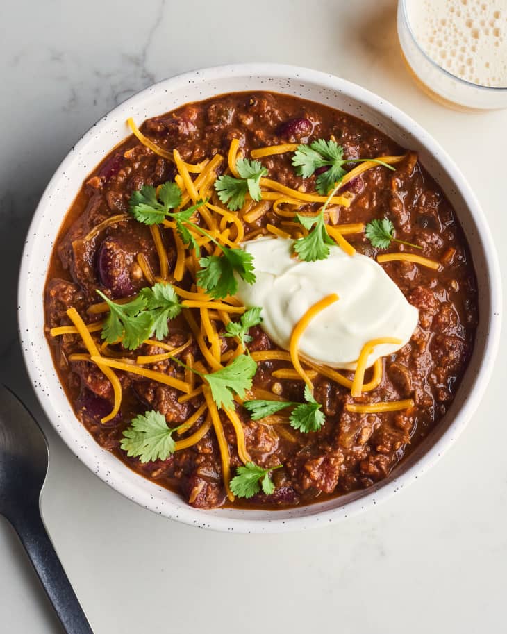 Vegetarian Chili Recipe - Pinch of Yum