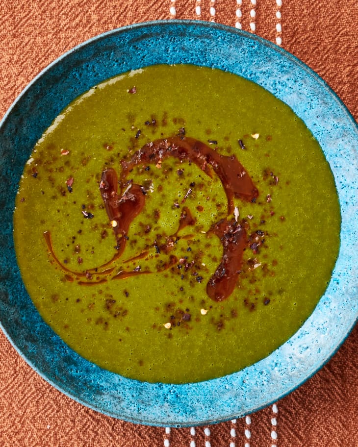 Moringa and Kale Supergreens Soup