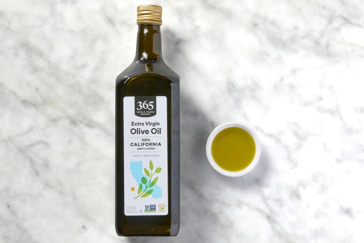 365 olive oil on surface