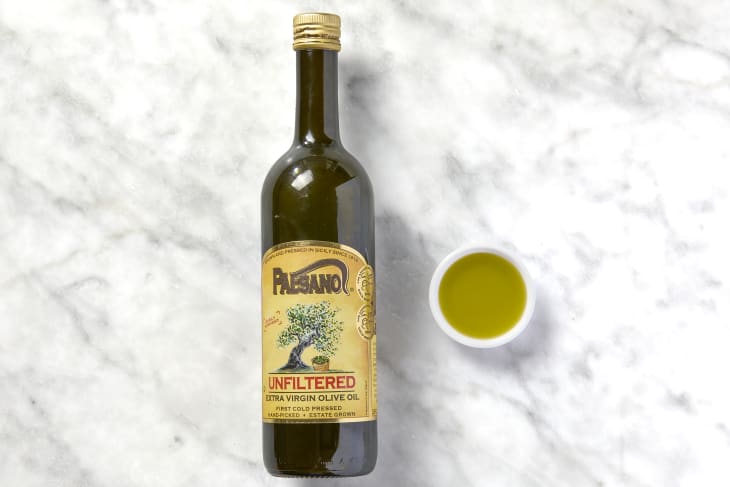 paesano olive oil on surface