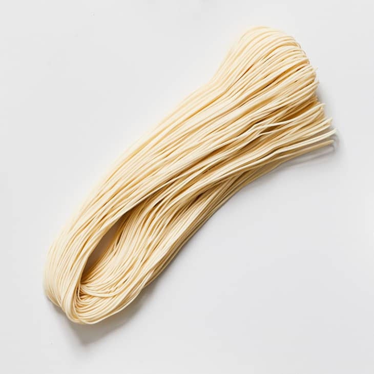 Misua noodles on a surface