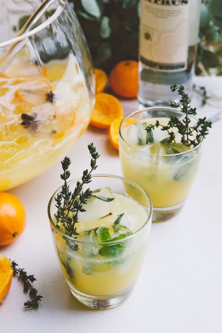 White Wine, Clementine & Vanilla Pitcher Cocktail