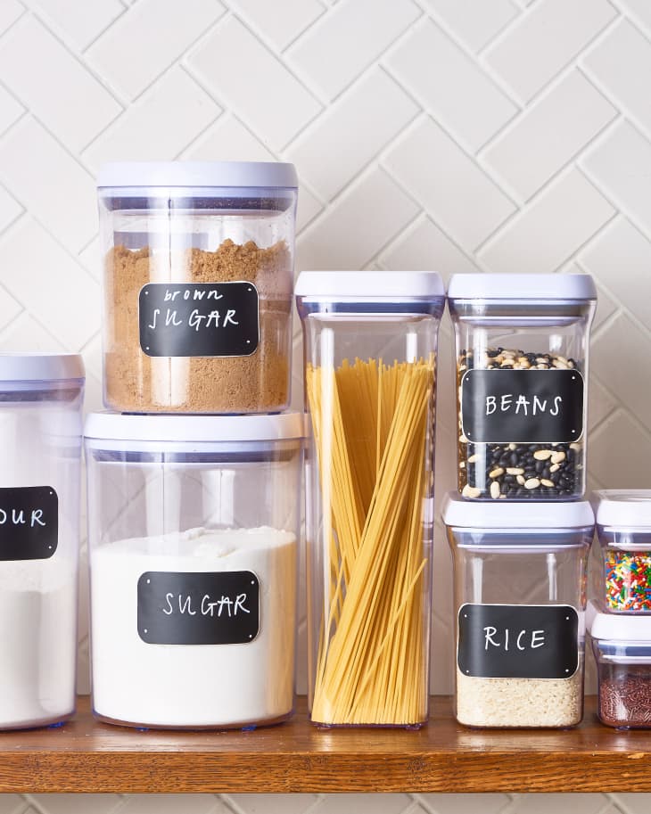  FIFO Countertop Plastic Canned Food Organizer for