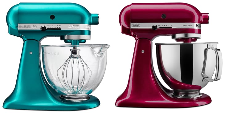 KitchenAid's New Mixer Colors for 2014: Sea Glass, Bordeaux & Lavender