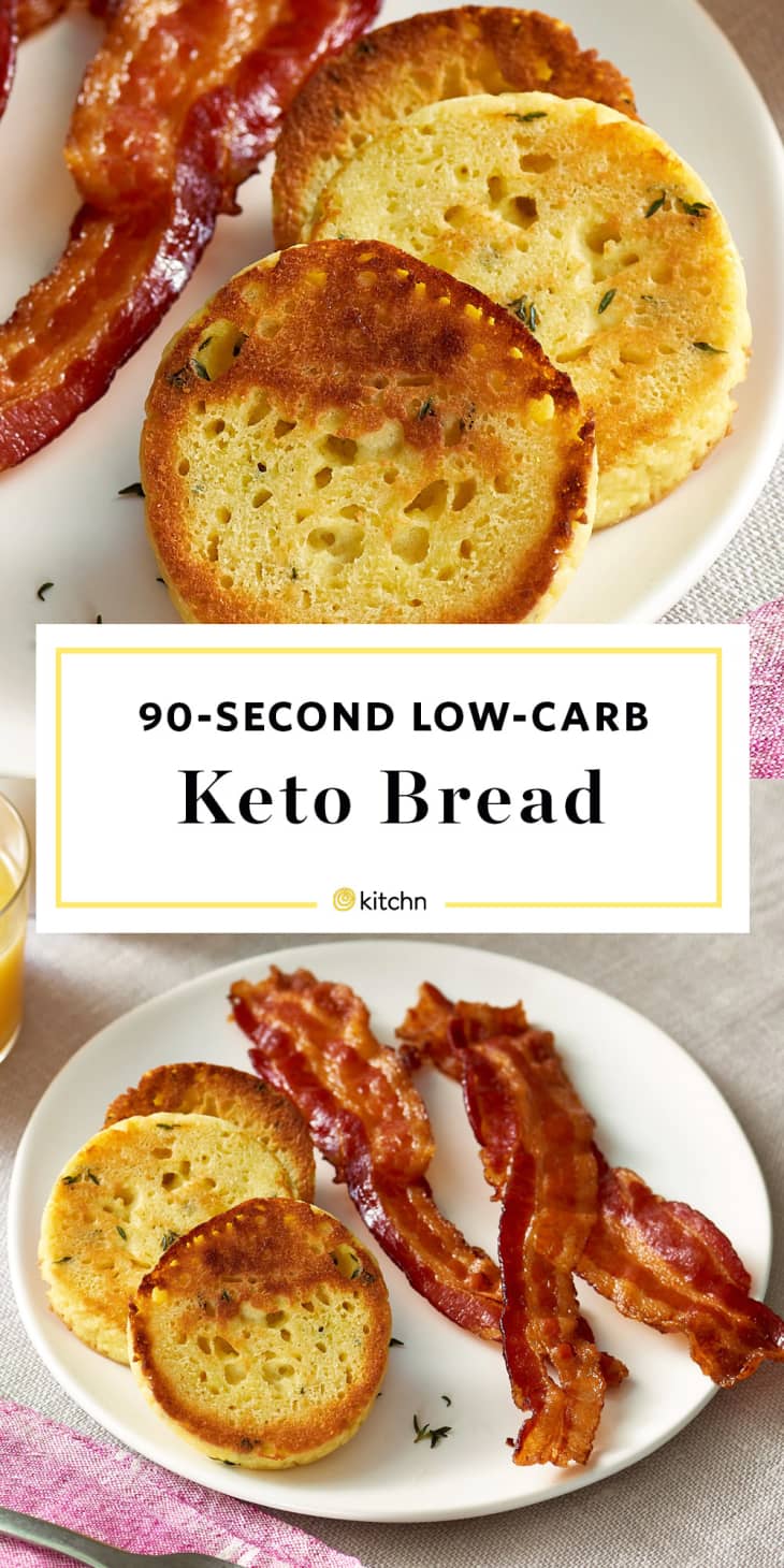 Keto Bread Recipe Review - Low Carb 90 Second Bread | Kitchn