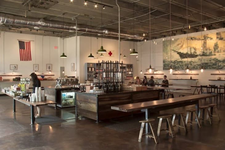 9 Ideas from Stylish Coffee Shops to Inspire Your Own Kitchen