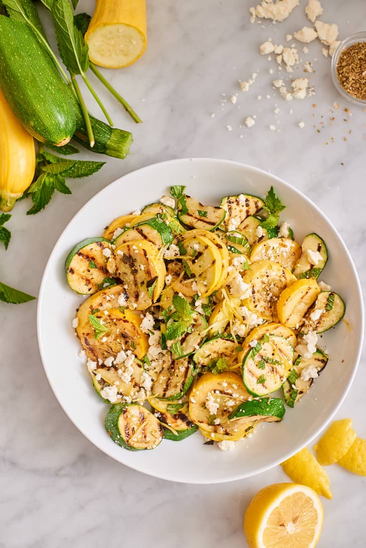 The Ultimate Grilled Zucchini Salad Kitchn