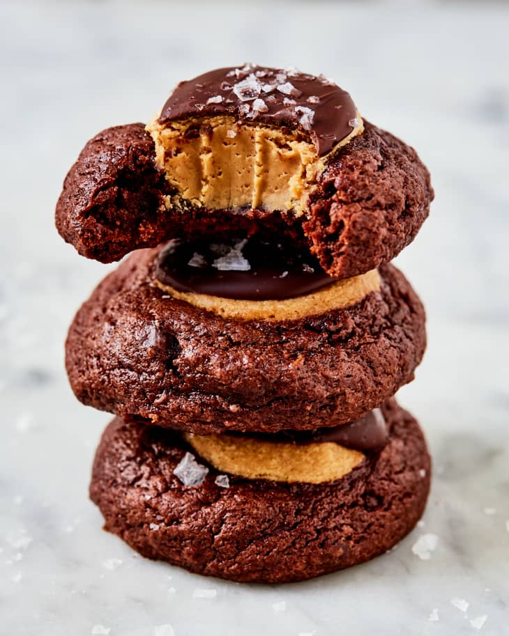 Buckeye Brownie Cookies