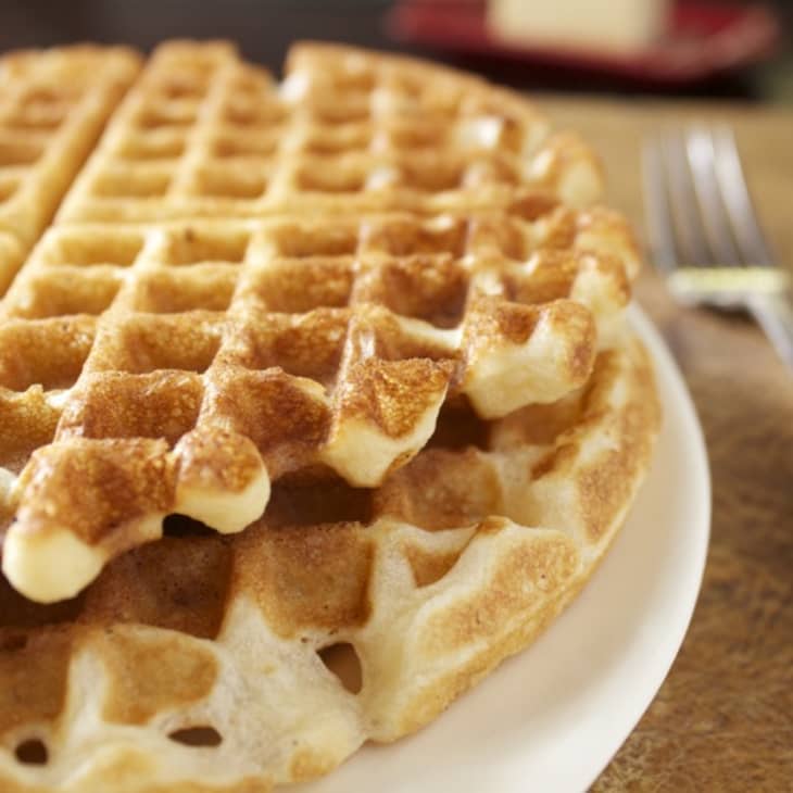 Crunchy Pecan Waffles