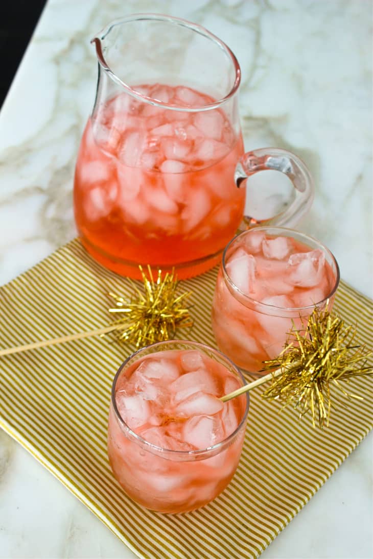 4-Ingredient Cocktail Recipe Cranberry St. Germain 
