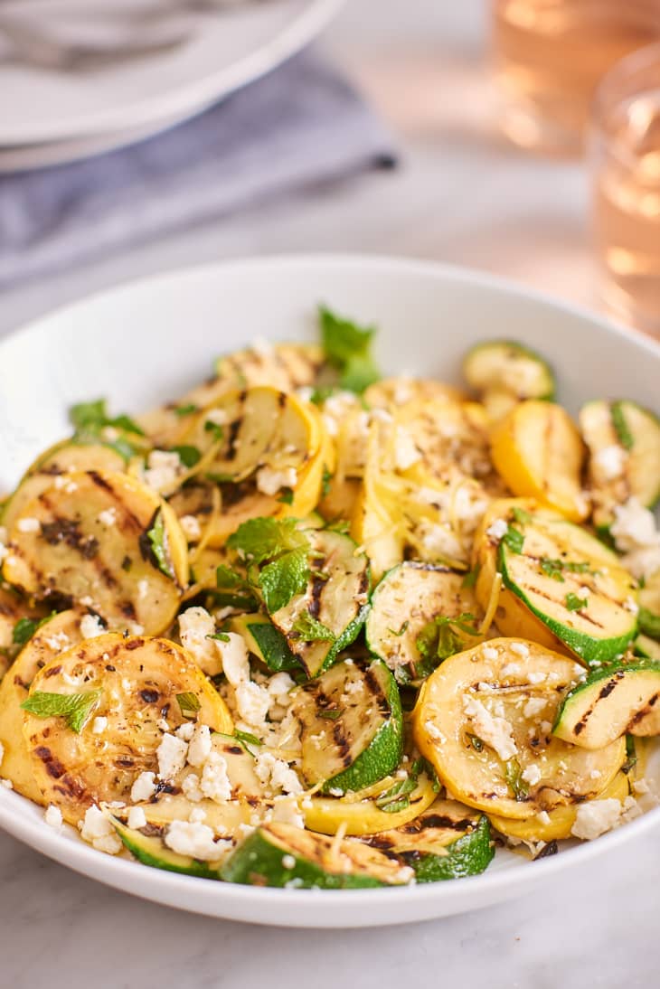 The Ultimate Grilled Zucchini Salad