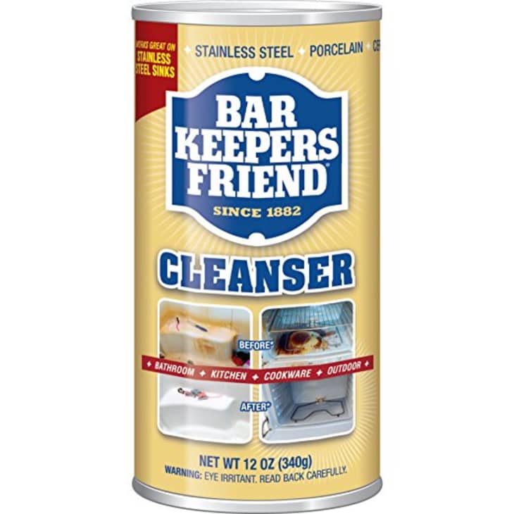 Use Bar Keepers Friend to Get Stains out of Coffee Mugs