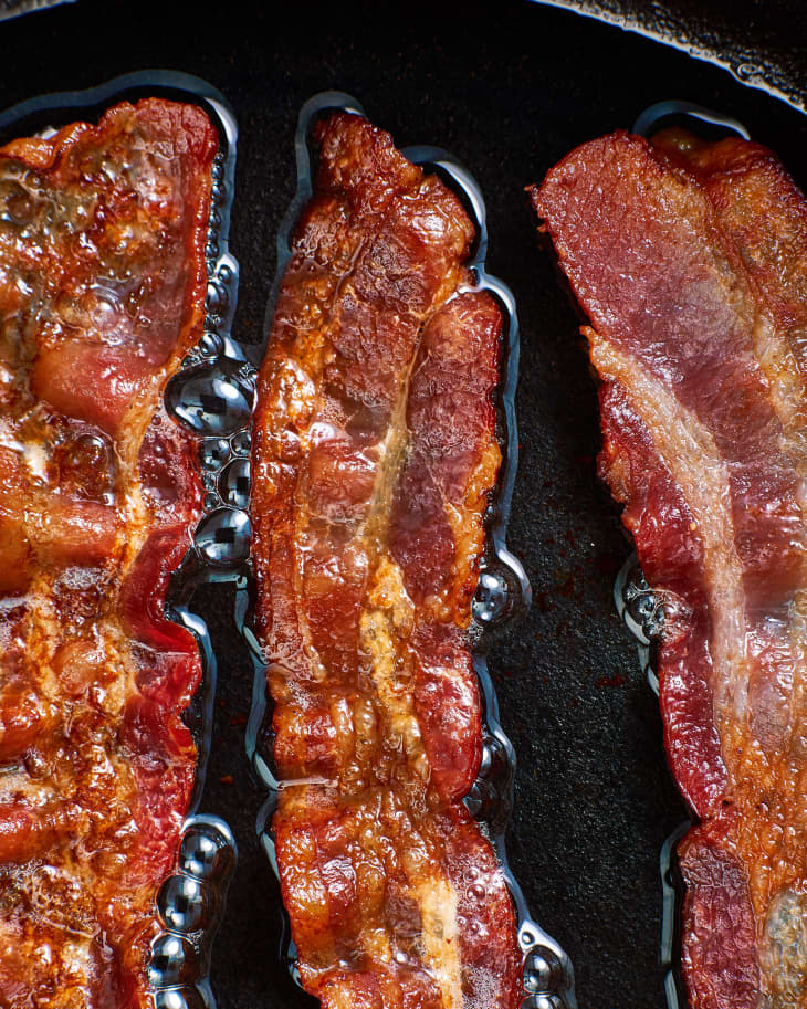 For Perfect Bacon, Add a Little Water to the Pan