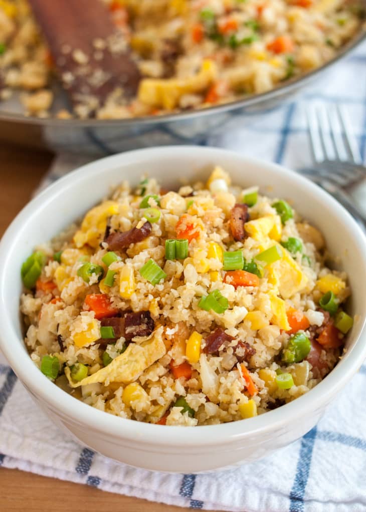 Cauliflower Fried "Rice"