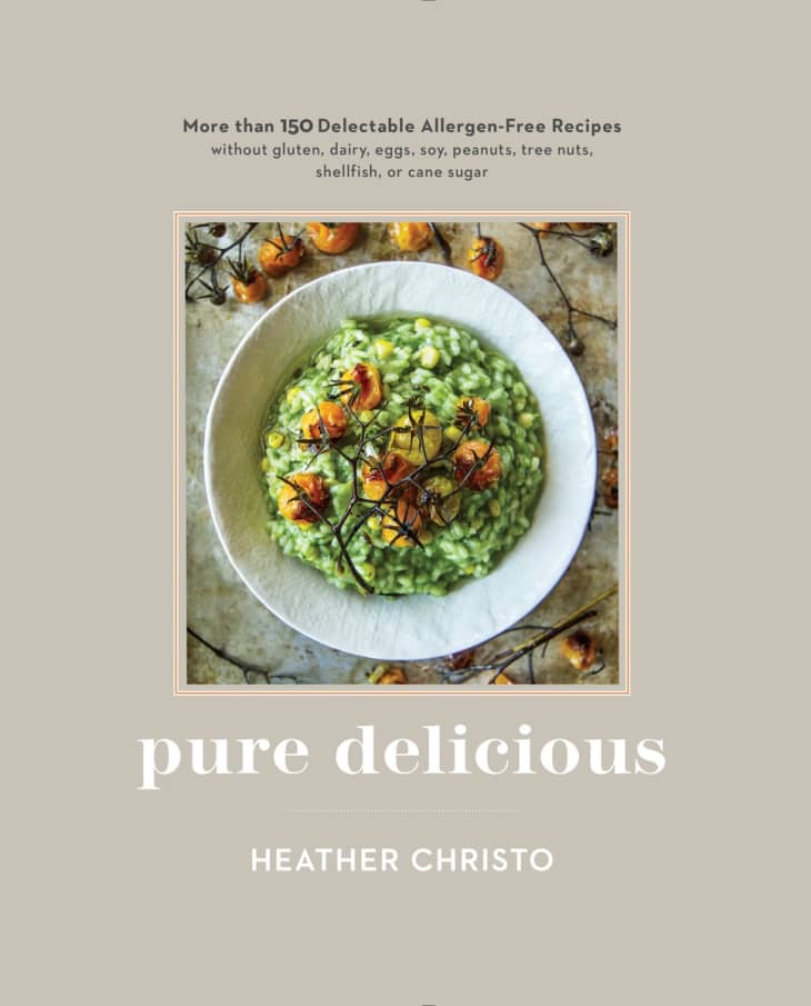 Front cover of Pure Delicious cookbook by Heather Christo