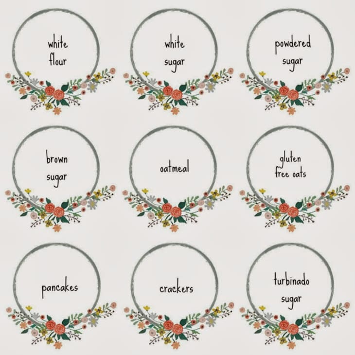 FREE PRINTABLE - 20 Spice Labels for Pantry Organization — Journey