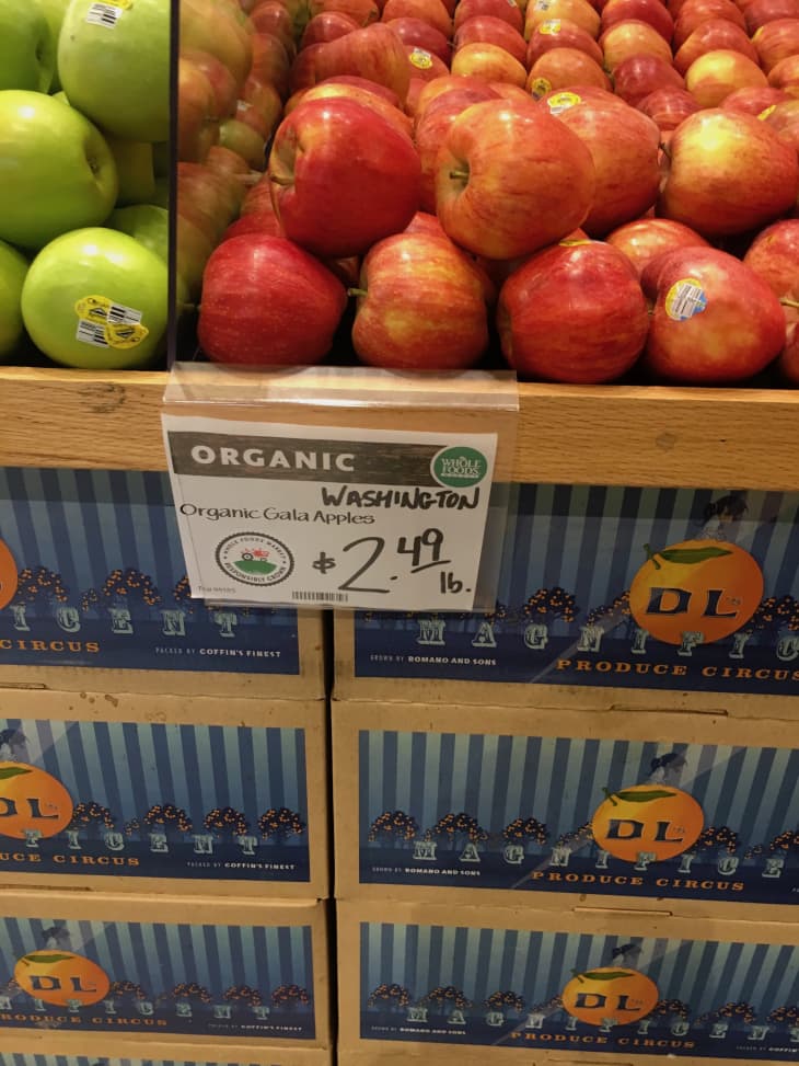 Organic Granny Smith Apples at Whole Foods Market