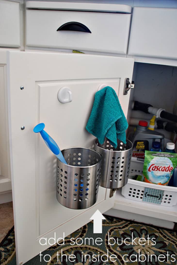 Under the Kitchen Sink Organization DIY - By Lauren M