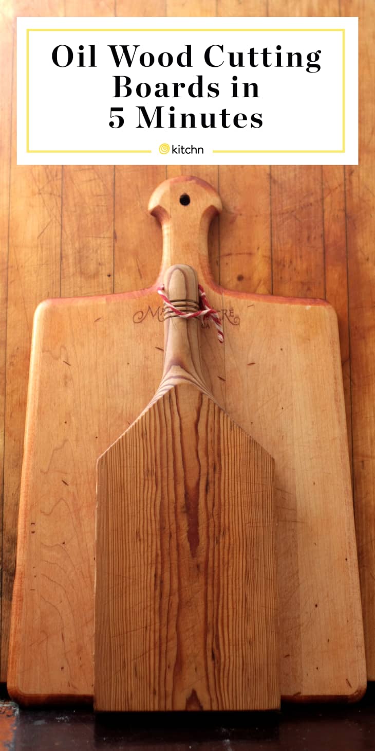 How To Oil Wood Cutting Boards And Spoons Kitchn