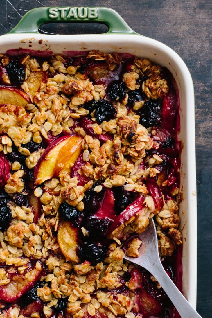 How To Make a Fruit Crisp by Heart