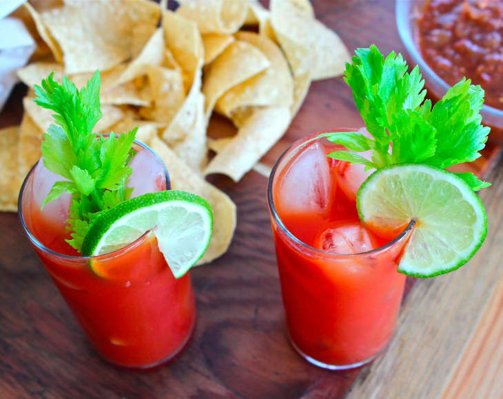 Bloody Maria Cocktail - A Tequila Bloody Mary - Creative Culinary