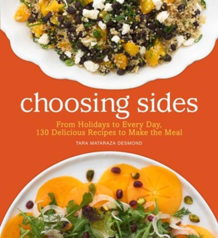Front cover of Choosing Sides cookbook by Tara Mataraza Desmond