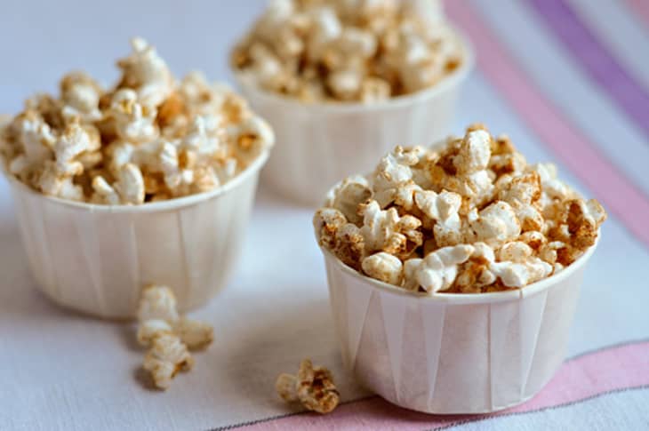 Maple-Butter Spiced Popcorn