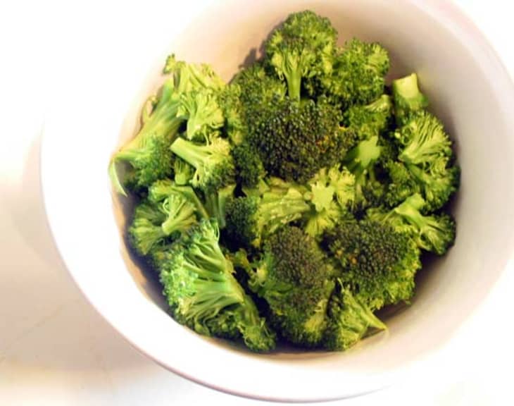 Microwave Steamed Broccoli - Ahead of Thyme