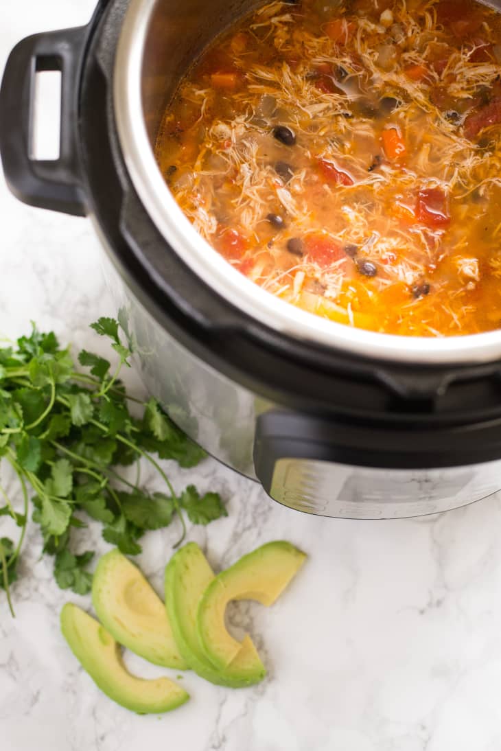 Recipe Slow Cooker Chicken Tortilla Soup Kitchn