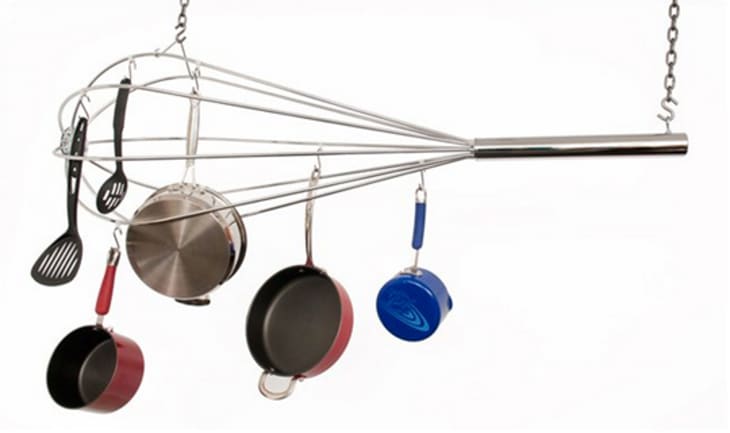 Enclume Carnival Steel Handcrafted Rectangle Hanging Pot Rack & Reviews