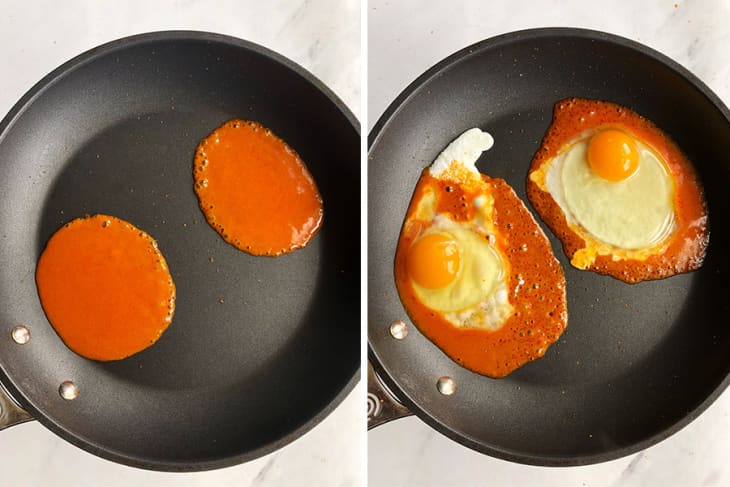 How to Make Buffalo Sauce Eggs | The Kitchn