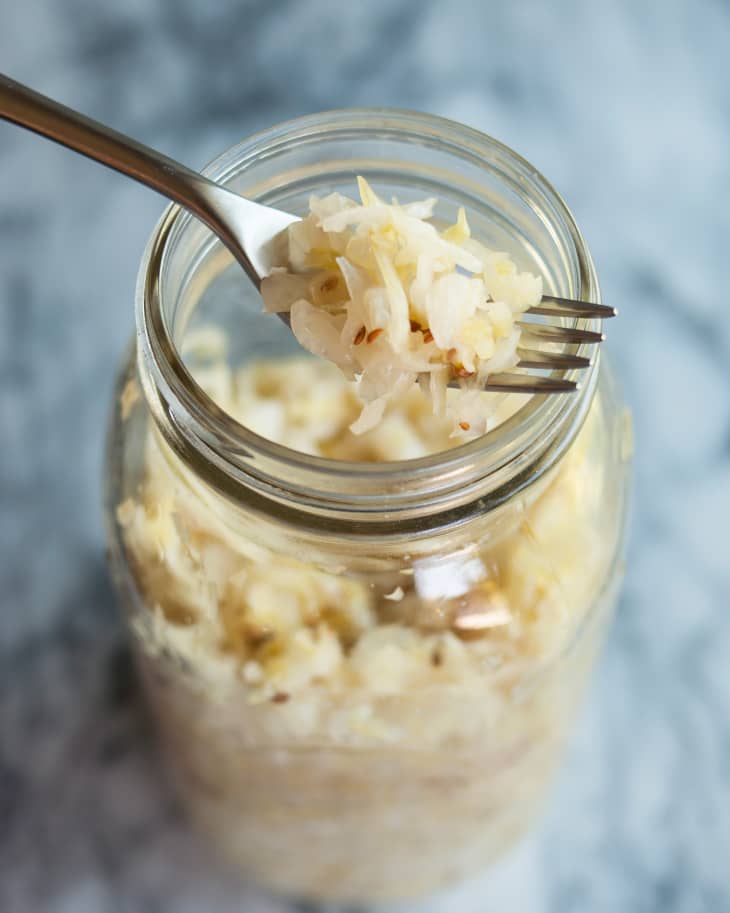 How To Make Homemade Sauerkraut in a Mason Jar