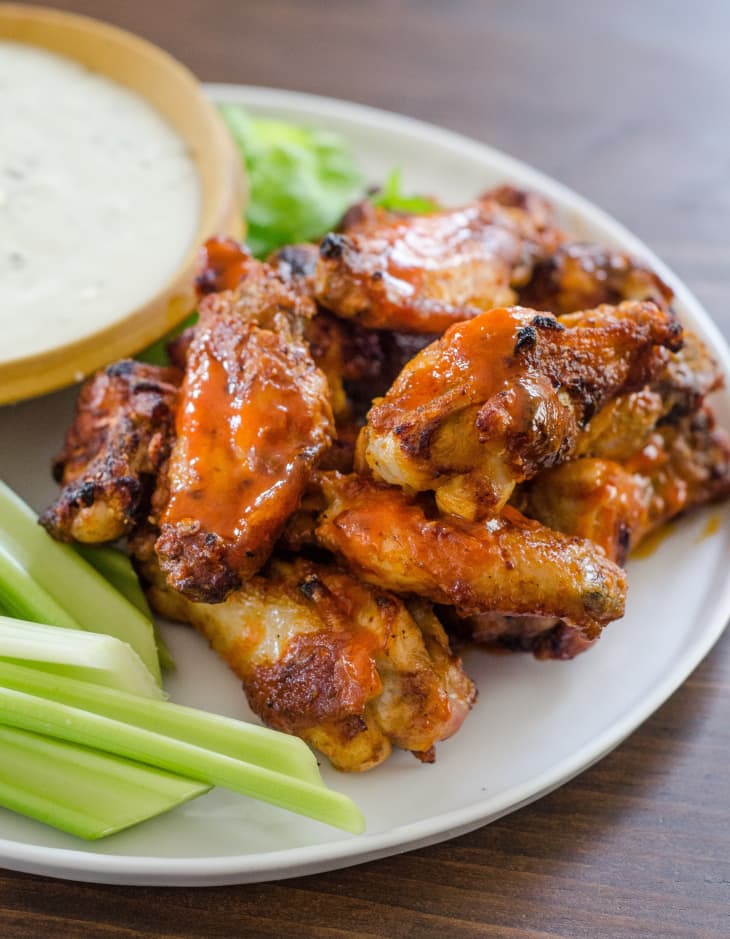 How To Make Buffalo Chicken Wings In The Oven Kitchn