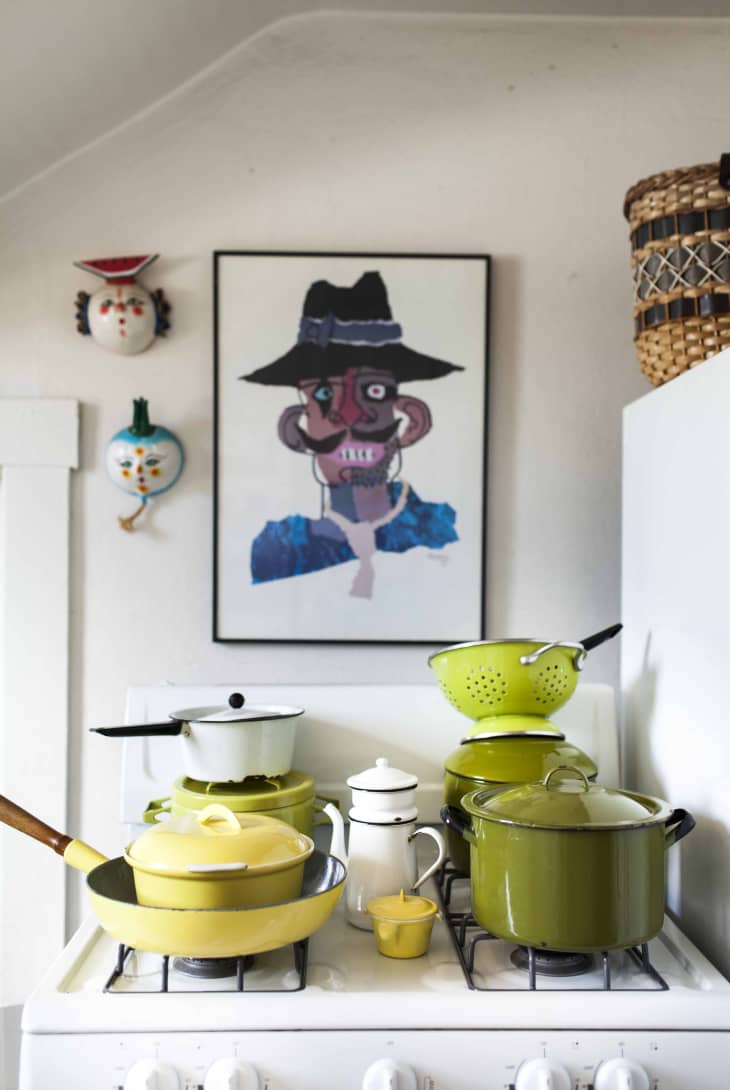 Faith Blakeney's Tip For Buying Vintage Enamel Pots and Pans