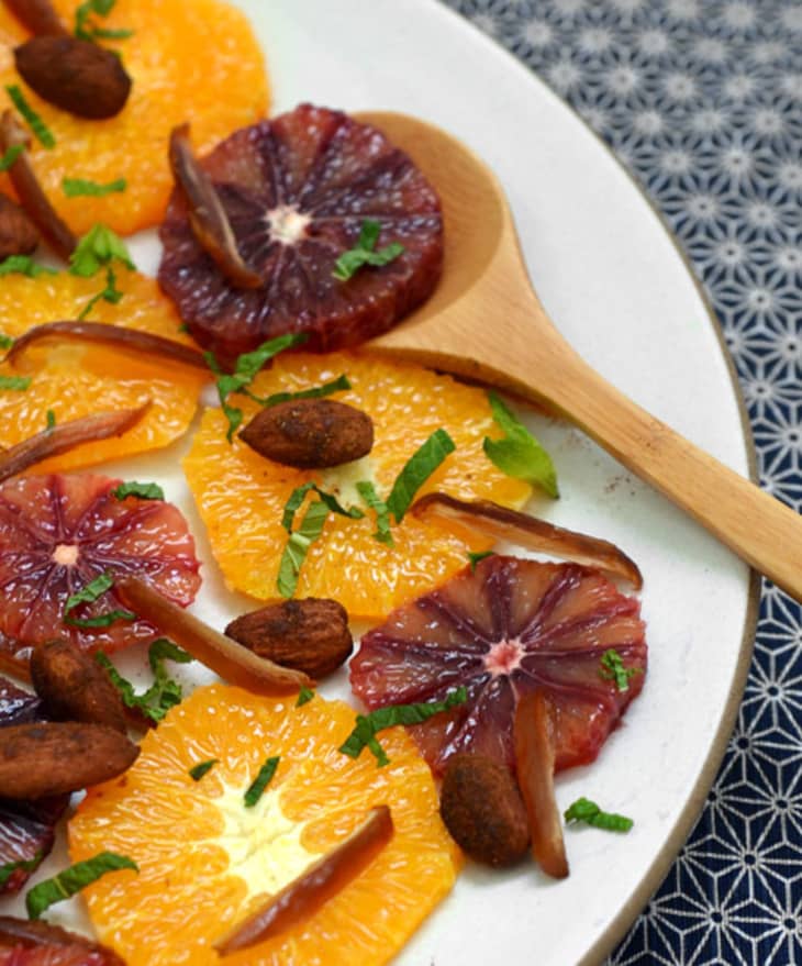 orange almond salad dressing recipe Orange and Almond Salad