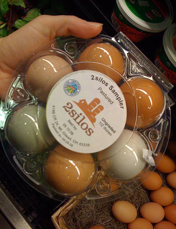 Look! Local Ostrich and Emu Eggs at Whole Foods