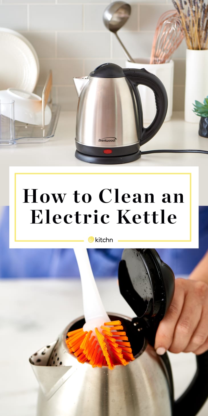 descale electric tea kettle