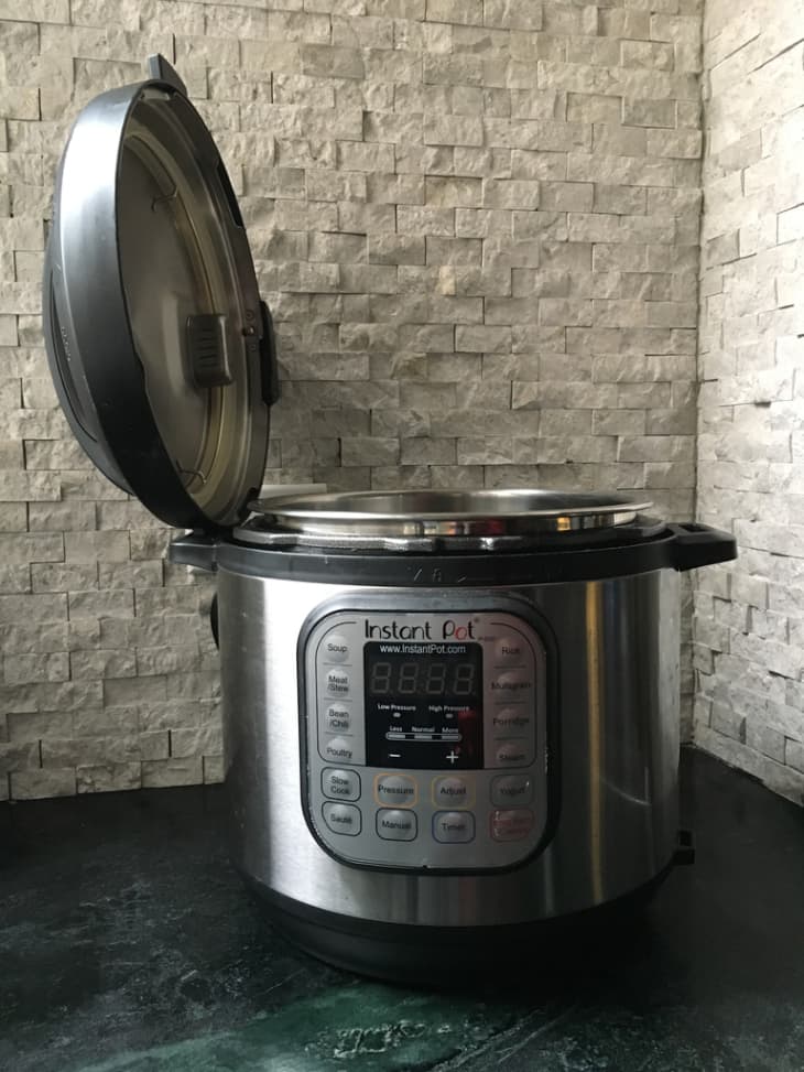 The Instant Pot Has a Built-In Lid Holder