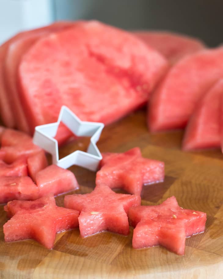 How To Cut Watermelon Stars