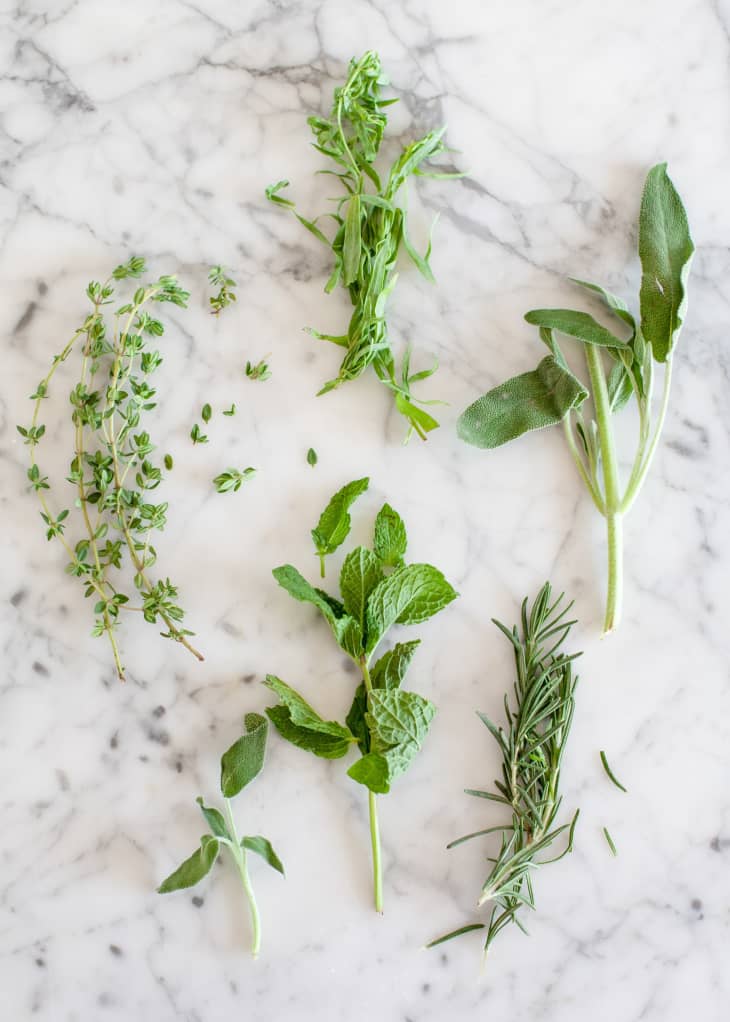 How To Strip Herbs off Their Stems