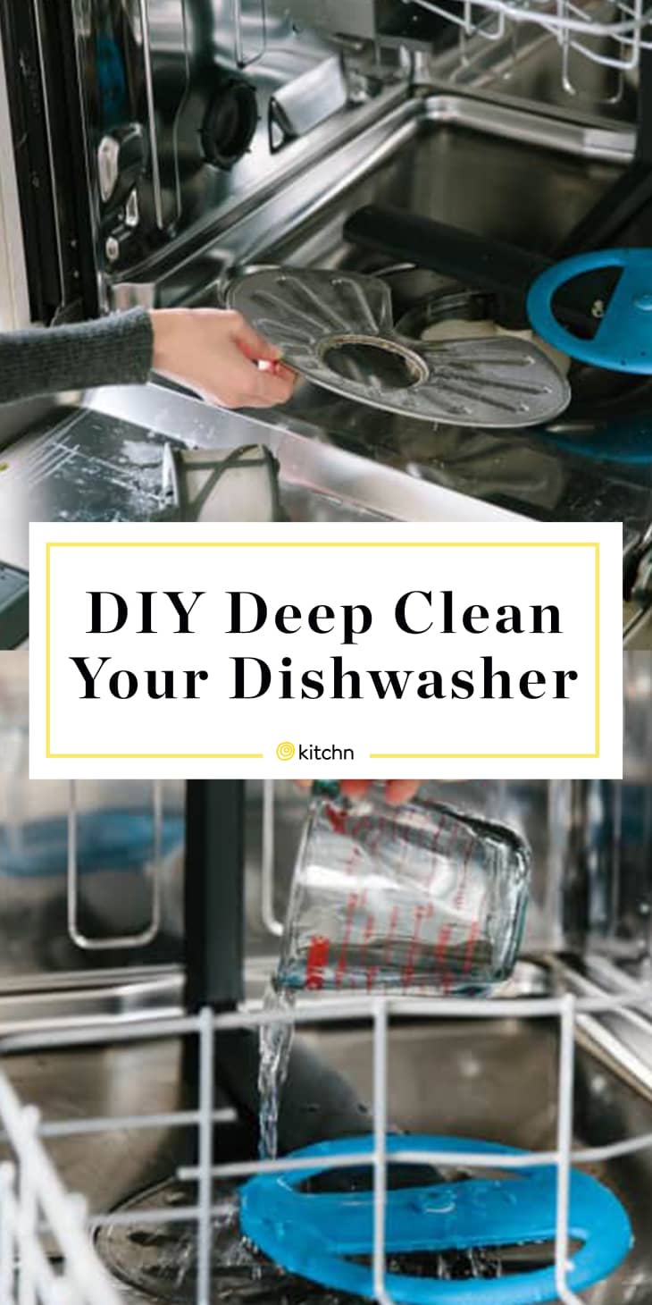 best way to deep clean dishwasher