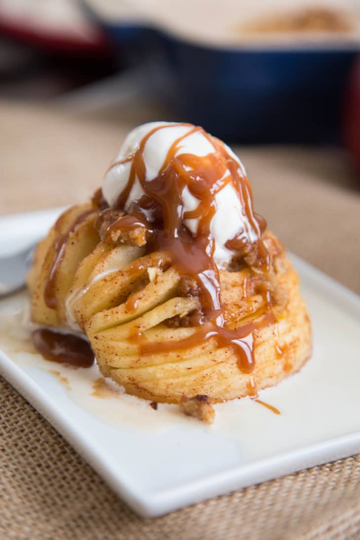 How To Make Hasselback Apples