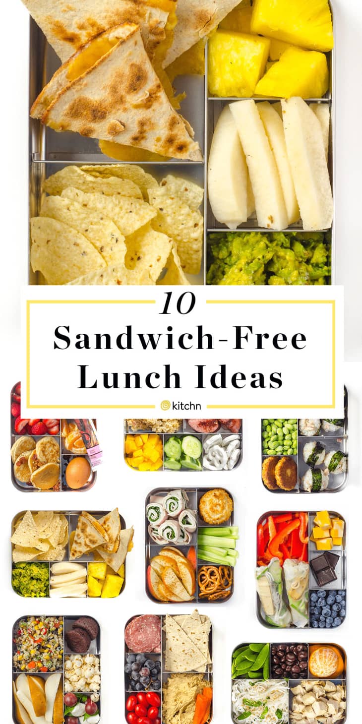 Kids lunches beyond the sandwich.