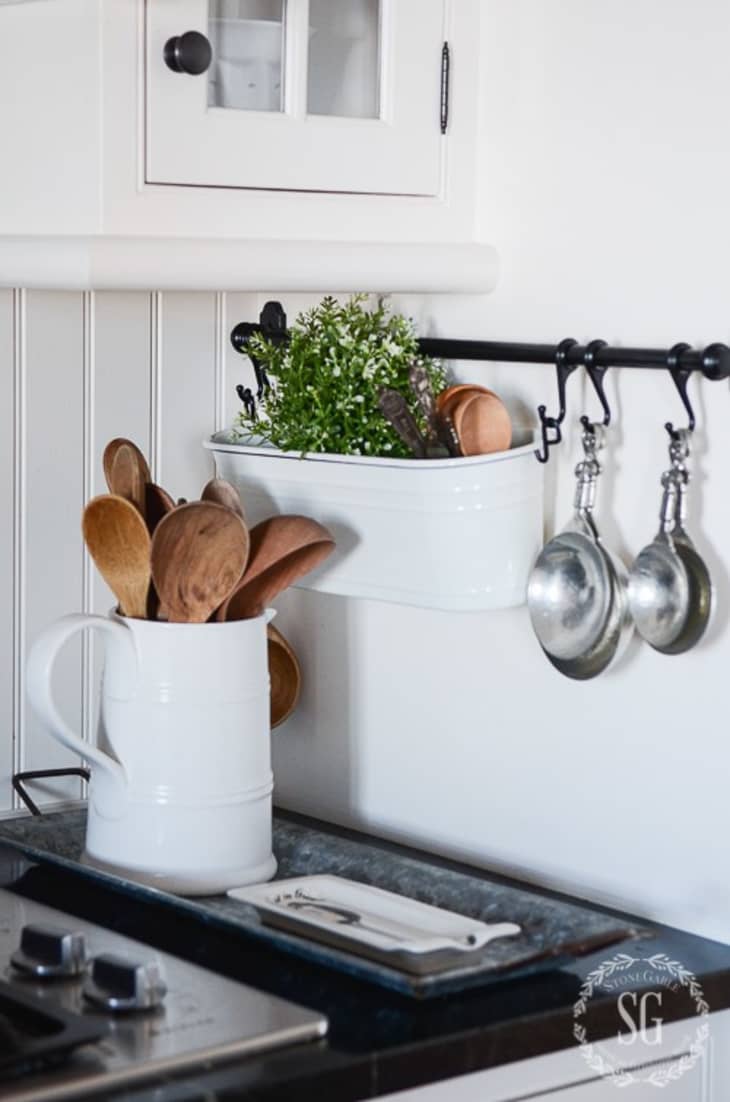 Measuring spoon organizer for the kitchen