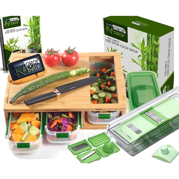 Product Image: Chop N' Drop Cutting Board with Containers