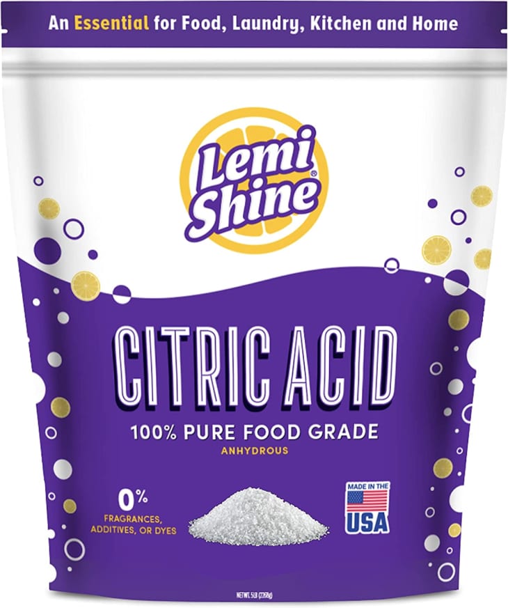 Lemi Shine 100% Citric Acid 5 Pound Bag at Amazon