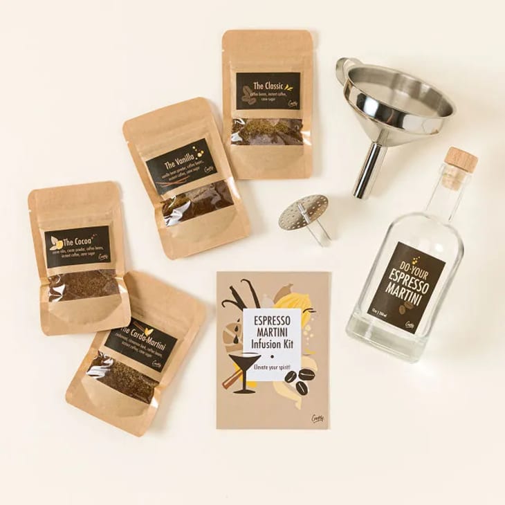 Uncommon Goods Espresso Martini Gift Set Infusion Kit