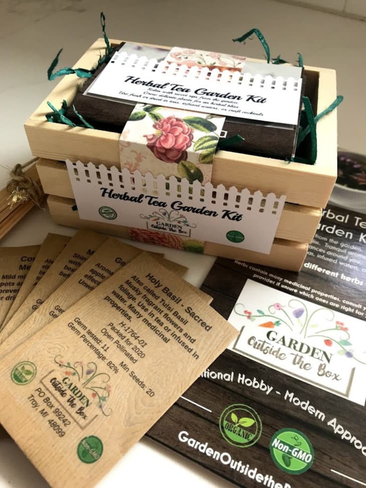 Product Image: Herbal Tea Garden Kit by GardenOutsideTheBox