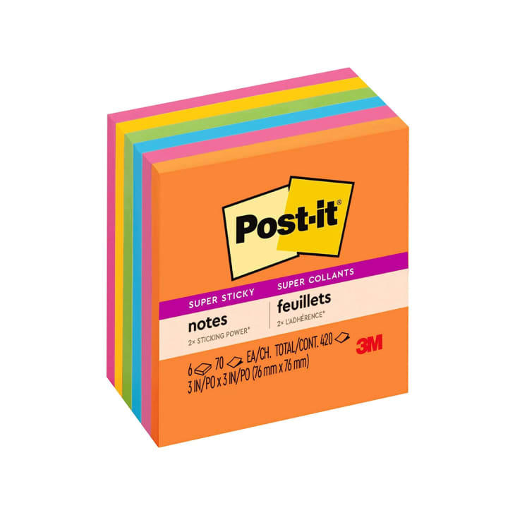 Post-it Super Sticky Notes at Amazon
