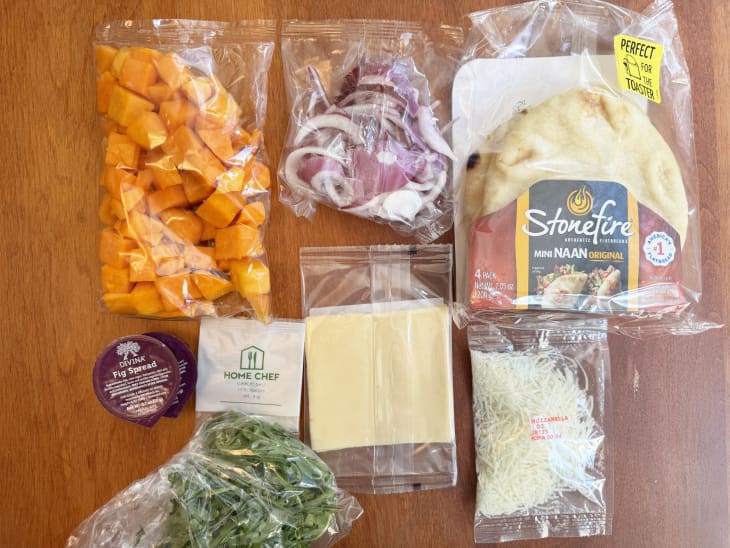 individually wrapped ingredients